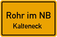Laaberberger Straße in Rohr im NBKalteneck