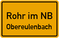 Obereulenbach in Rohr im NBObereulenbach