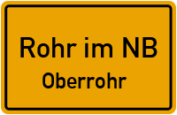 Oberrohr in 93352 Rohr im NB (Oberrohr)