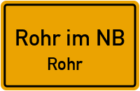Kleinfeldweg in 93352 Rohr im NB (Rohr)