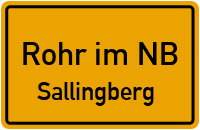 Goldbergstraße in Rohr im NBSallingberg