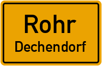 Straßen in Rohr Dechendorf