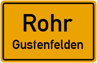 Straßen in Rohr Gustenfelden