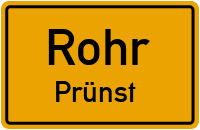Prünster Dorfstraße in RohrPrünst
