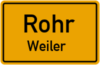 Straßen in Rohr Weiler