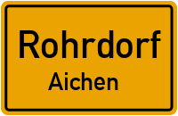 Straßen in Rohrdorf Aichen