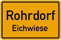 Straßen in Rohrdorf Eichwiese
