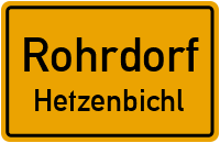 Straßen in Rohrdorf Hetzenbichl