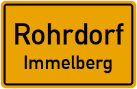 Straßen in Rohrdorf Immelberg