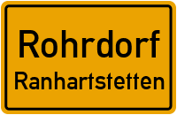 Straßen in Rohrdorf Ranhartstetten