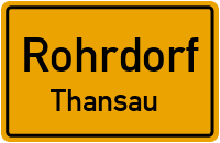 Ahornstraße in RohrdorfThansau