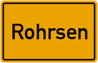 Rohrsen in Niedersachsen