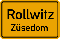 Privatweg in RollwitzZüsedom