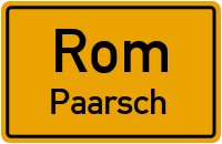 Lange Straße in RomPaarsch