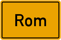 Hauptstraße in Rom