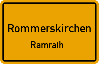 Kölner Straße in RommerskirchenRamrath
