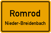 Querweg in RomrodNieder-Breidenbach