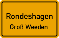 Kaiserbahn in RondeshagenGroß Weeden