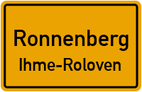 Straßenverzeichnis Ronnenberg Ihme-Roloven