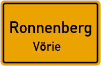 Dorfstraße in RonnenbergVörie