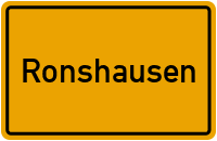 Wo liegt Ronshausen?
