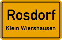 Dorfstraße in RosdorfKlein Wiershausen