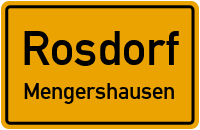 Straßenverzeichnis Rosdorf Mengershausen