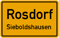 Sieboldstraße in 37124 Rosdorf (Sieboldshausen)
