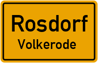 Straßenverzeichnis Rosdorf Volkerode