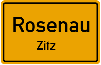 Zitzer Dorfstr. in RosenauZitz