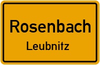 Feldweg in RosenbachLeubnitz