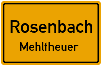 Waldweg in RosenbachMehltheuer
