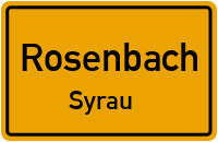 Unterer Mühlweg in RosenbachSyrau