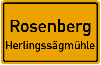 Herlingssägmühle in RosenbergHerlingssägmühle