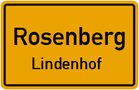 Straßenverzeichnis Rosenberg Lindenhof