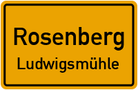 Straßenverzeichnis Rosenberg Ludwigsmühle