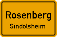 Lindenstraße in RosenbergSindolsheim