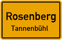 Straßenverzeichnis Rosenberg Tannenbühl