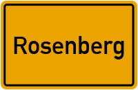 Wo liegt Rosenberg?