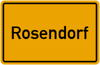 City Sign Rosendorf