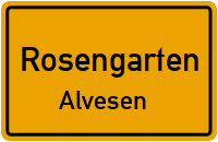 Alvesener Schulweg in RosengartenAlvesen