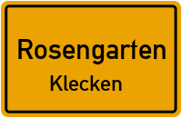 Bahnhofstraße in RosengartenKlecken