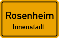 Hofmannstraße in 83022 Rosenheim (Innenstadt)
