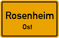 Ebersberger Straße in 83022 Rosenheim (Ost)