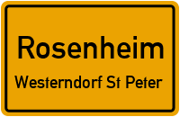 Ebersberger Straße in 83024 Rosenheim (Westerndorf St Peter)