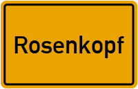 City Sign Rosenkopf