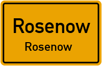 Schulstraße in RosenowRosenow
