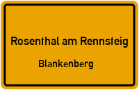 Grüner Weg in Rosenthal am RennsteigBlankenberg