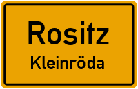 Berggasse in RositzKleinröda