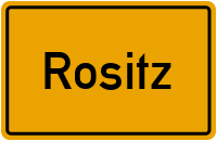 City Sign Rositz